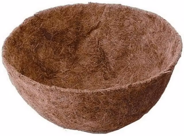 Ambassador 16 Inch Coco Hanging Basket Liner in Brown