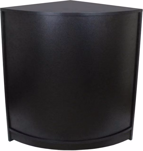 Monstershop Retail Shop Corner Counter CM60 in Black Matt MDF – 1