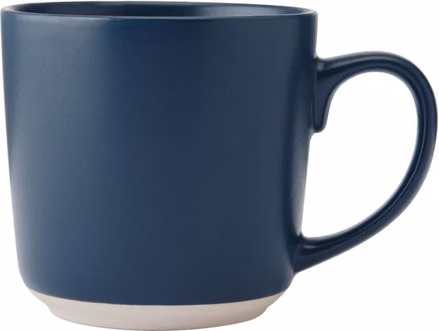 La Cafetiere Blue Ceramic Stoneware Mug, 350ml