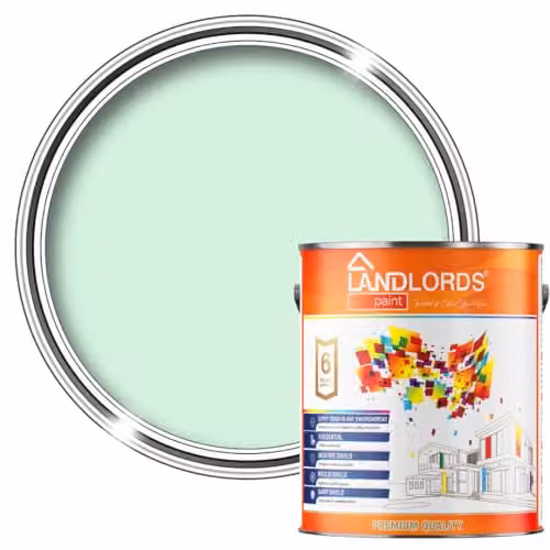 Landlords Barn Paint White Water-Based Weatherproof Wood Paint, 1 l – 1