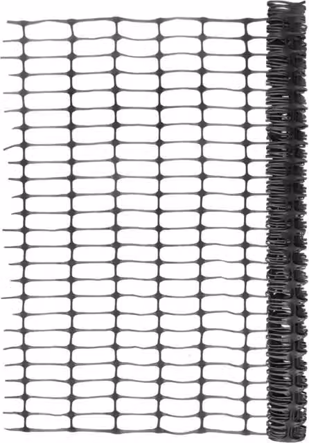 Berkfield Black Plastic Garden Fence 30 m