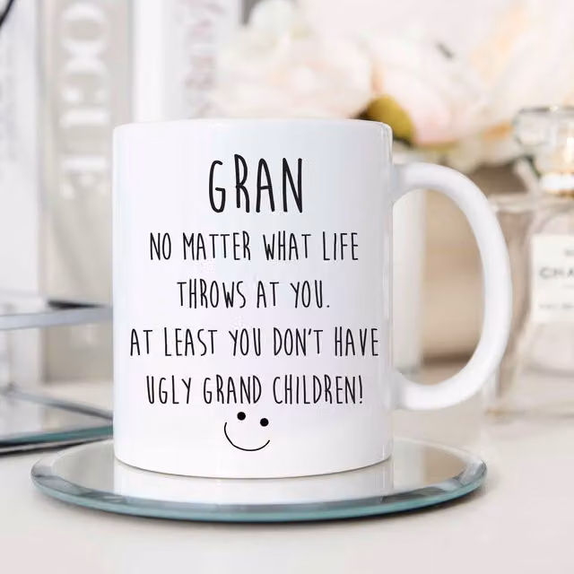 60 Second Makeover Limited Funny Gran Mug in White