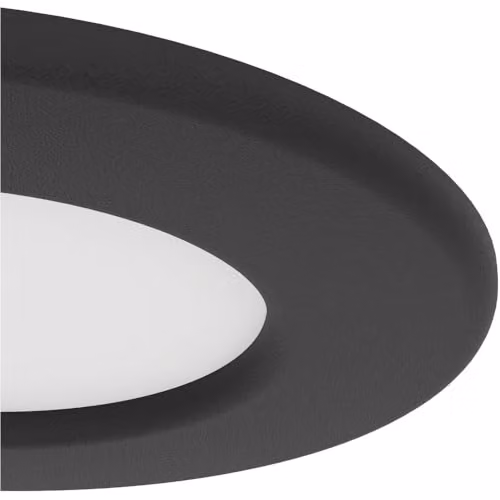Loops Modern Black LED Ceiling Light Pack of 2, Dimmable, IP44 Rated – 5