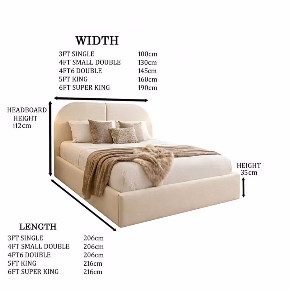 Desire Deco Dolores Upholstered Plush Velvet Storage Bed Frame with Lift Up Base, Grey, King Size (W/D/H: 180 x 160 x 30 cm) – 1