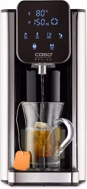 Caso Design HW 660 Turbo Instant Hot Water Dispenser with 2.7 l Removable Tank and Water Filter, Black