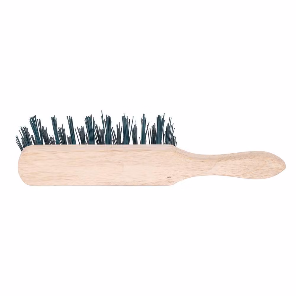 Charles Bentley 11 inch Stiff Synthetic Hand Brush for Garden Maintenance in Brown and Multicolour – 2