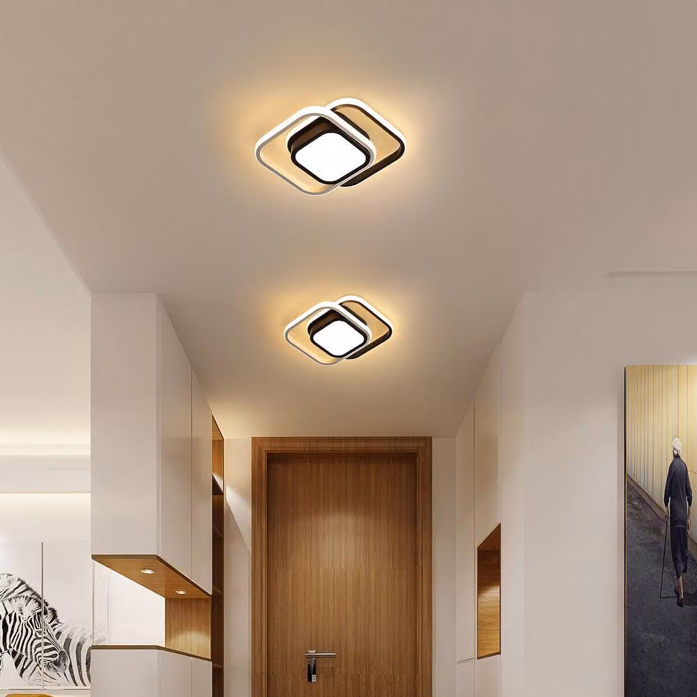 Pheashine Modern Square LED Ceiling Light, 32W, 2500lm, White – 2