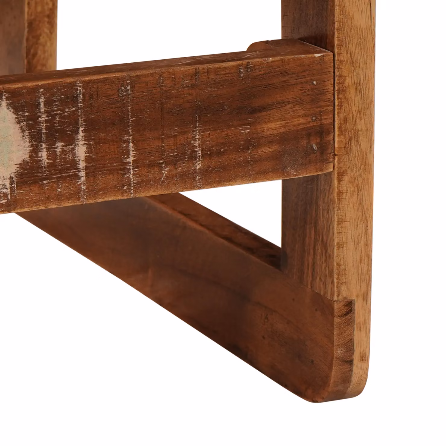 Berkfield Home Multicolour Solid Reclaimed Wood Nested End Tables – 7