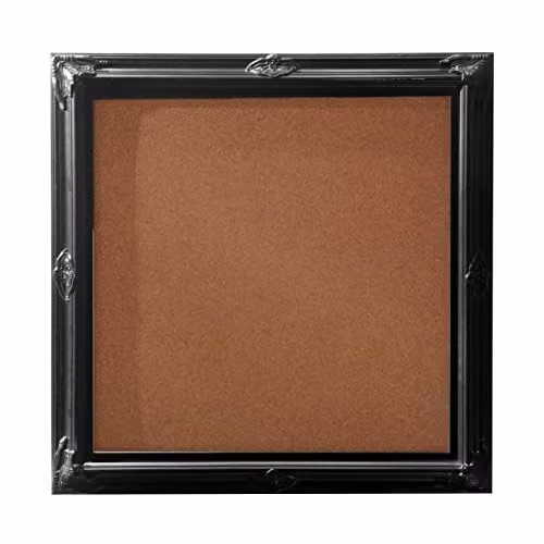 Premier Housewares Memo Board, Black, W: 40.0 cm, D: 40.0 cm, H: 3.0 cm