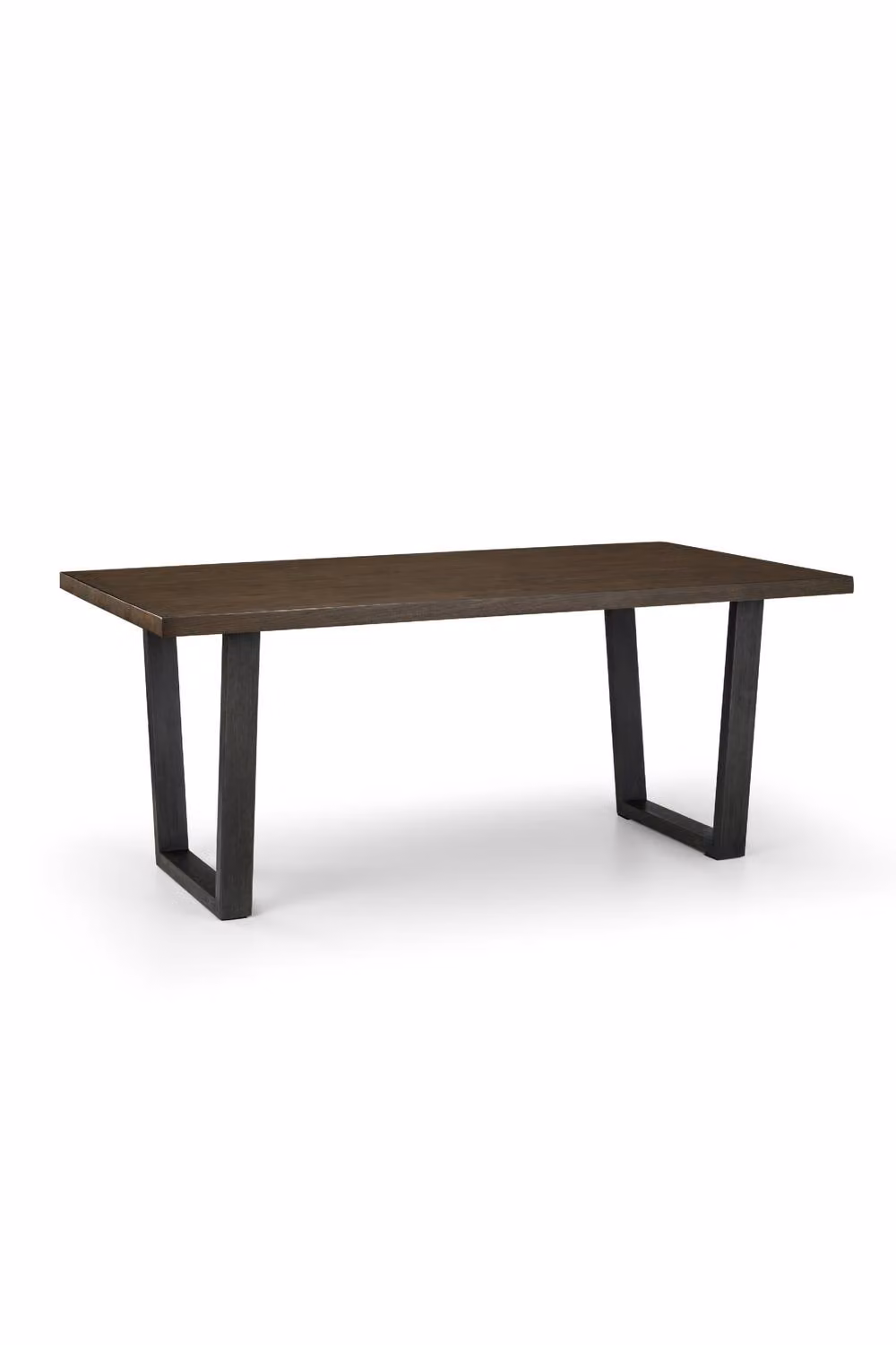Julian Bowen Brooklyn Rectangular 6-Seater Industrial Dining Table in Brown Oak – 3