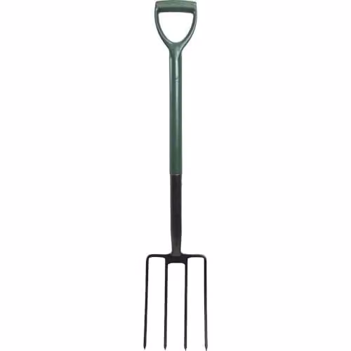 Faithfull Essentials Digging Fork in Green and Blue