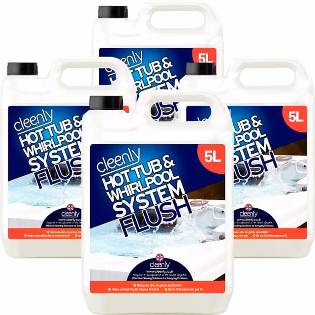 cleenly Hot Tub and Whirlpool System Flush, 20 l – 1
