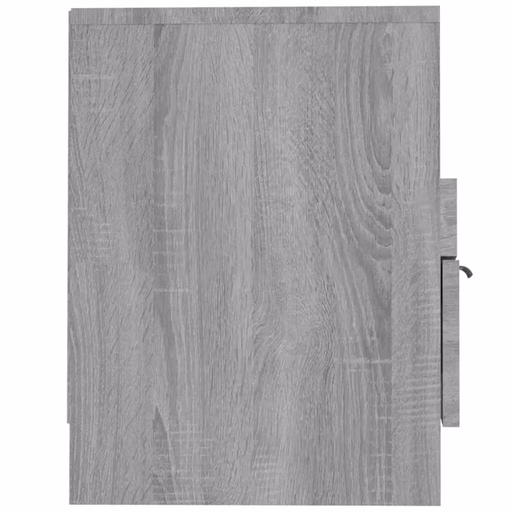 Berkfield Home Modern TV Cabinet in Grey Sonoma, W: 150 cm, D: 33.5 cm, H: 45 cm – 4