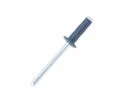 JRP Riveting Products Aluminium and Steel Dome Head Multigrip Rivets, 4.8 x 15 mm