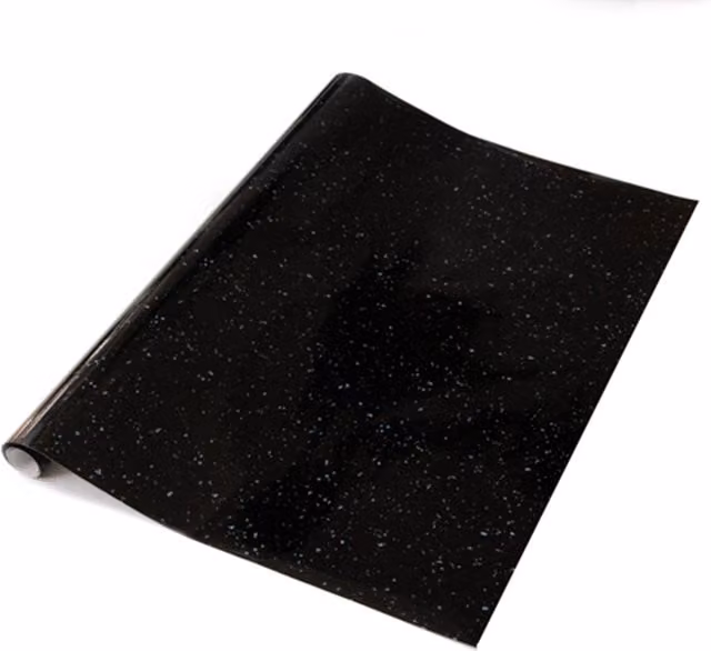 D-C-Fix Black Granite Quartz Self Adhesive Vinyl Wrap Film, W: 67.5 cm, L: 500 cm – 1