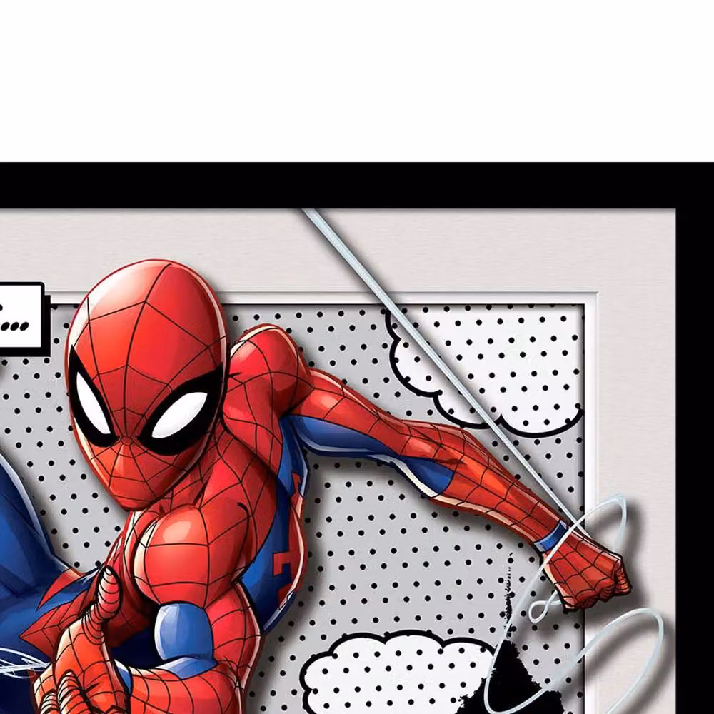 Spider-Man Meanwhile Breakout Multicolour Framed Paper Poster – 2
