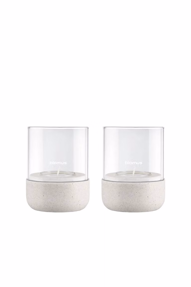 Blomus Calma Lantern Set of 2 Size XS in Off-White