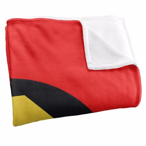 LOGOVISION DC Originals Robin Logo Super Soft Silky Touch Fleece Throw Blanket, Multicolour, W: 127.0 cm x H: 152.4 cm – 2
