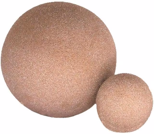 KDMD Oasis Brown Round Dry Foam Sphere, Diameter: 9 cm