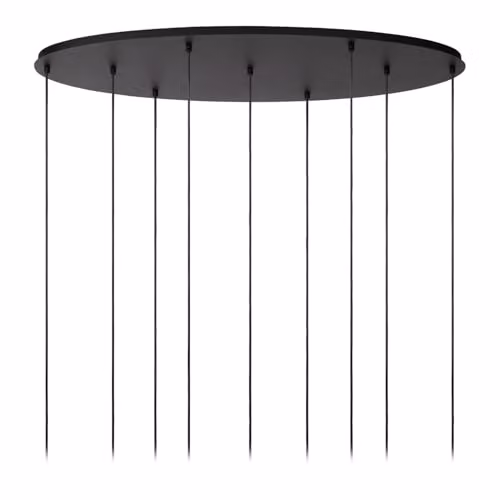 Lucide Joanet Suspended Pendant Light in Gold/Brass with Glass Details, Height Adjustable and Dimmable – 2