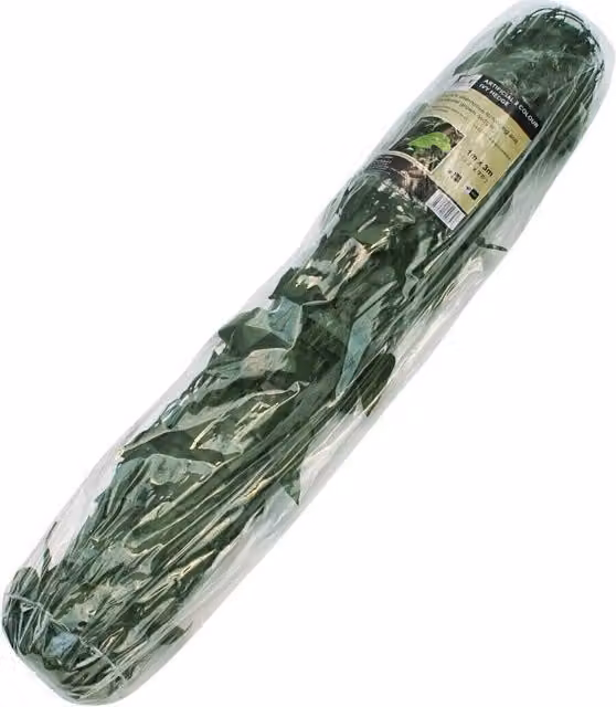 NESTLUNE Green Artificial Hedge Ivy Leaf Garden Fence, W: 100 cm