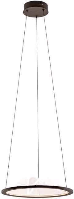 Netlighting Baret LED Pendant Ceiling Light in Brown with 3000K Warm White Light