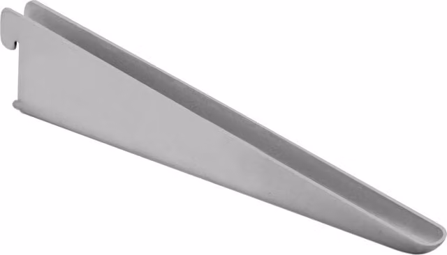 RBUK 10 Pack Silver Twin Slot Brackets, Width: 37 cm
