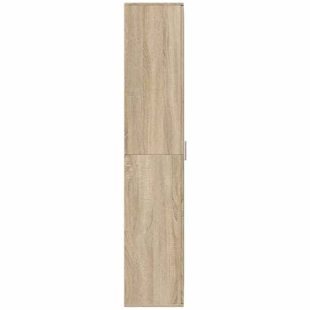 Berkfield Home Sonoma Oak Highboard in Beige, W/D/H: 70 x 35 x 180 cm – 2