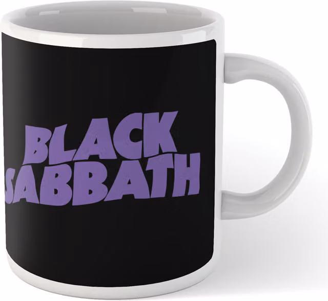 Black Sabbath Ceramic Mug in White
