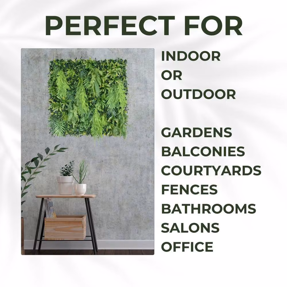 Ark Mat Vinewell Artificial Plant Wall Panel in Green, W/H: 100 x 100 cm – 4