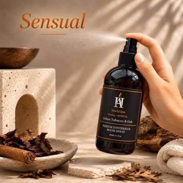 AromaHoliday World Spa Sensual Havana Room and Linen Spray Multicolour