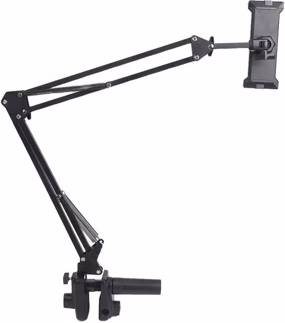 Kelvenix 360 Degree Lazy Mobile Phone and Tablet Holder in Black