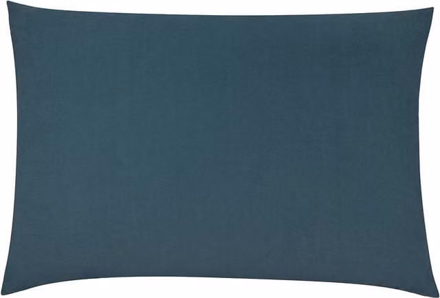 Furn Contra Soft Velvet Rectangular Cushion in Blue, W/H: 60 x 40 cm – 1