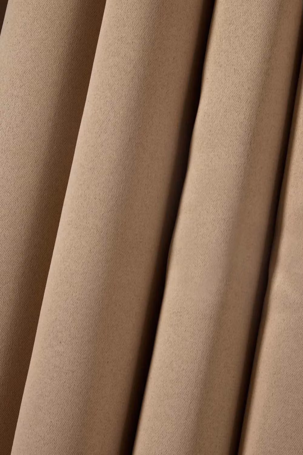 OHS Pair of Thermal Blackout Eyelet Curtains in Beige, W: 228 cm, D: 228 cm – 7