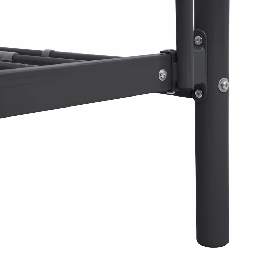 Berkfield Home Modern Black Metal Bunk Bed Frame for Children – 5