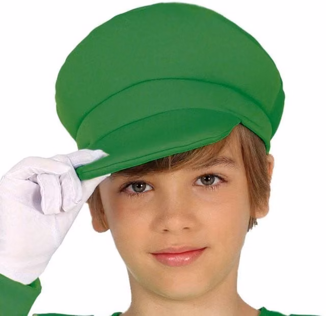 Fiestas Guirca Childrens Train Driver Costume Set in Green and Blue