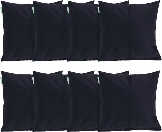 Gardenista Premium Black Square Garden Scatter Cushion, 45.72 cm