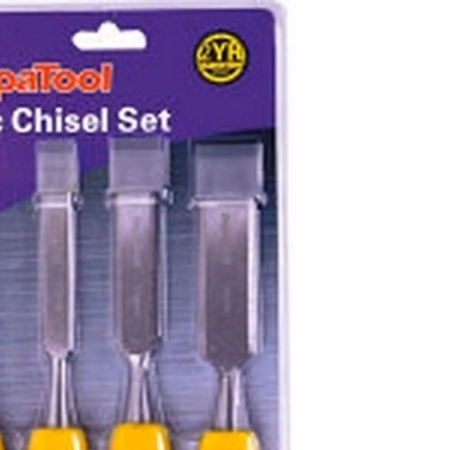 SupaTool Steel Chisel Set in Yellow (Pack of 4) – 2