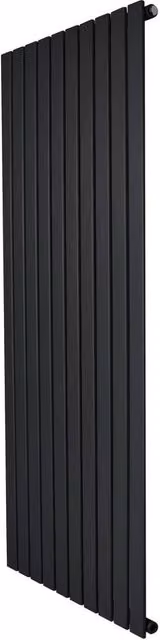 Monstershop Flat Single Column Steel Radiator, Black, H x W: 160 x 70 cm – 1