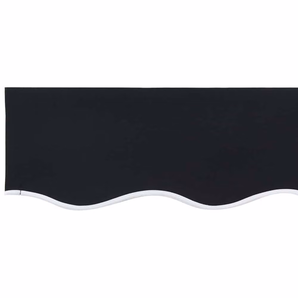 Berkfield Home Replacement Awning Fabric, Black, W: 300 cm, D: 245 cm – 5