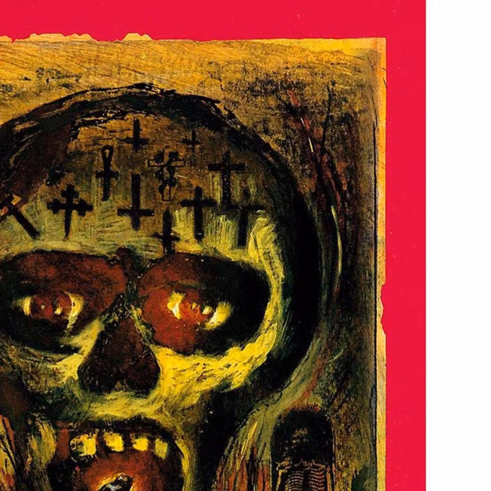Slayer Seasons In The Abyss Yellow Textile Poster – 2