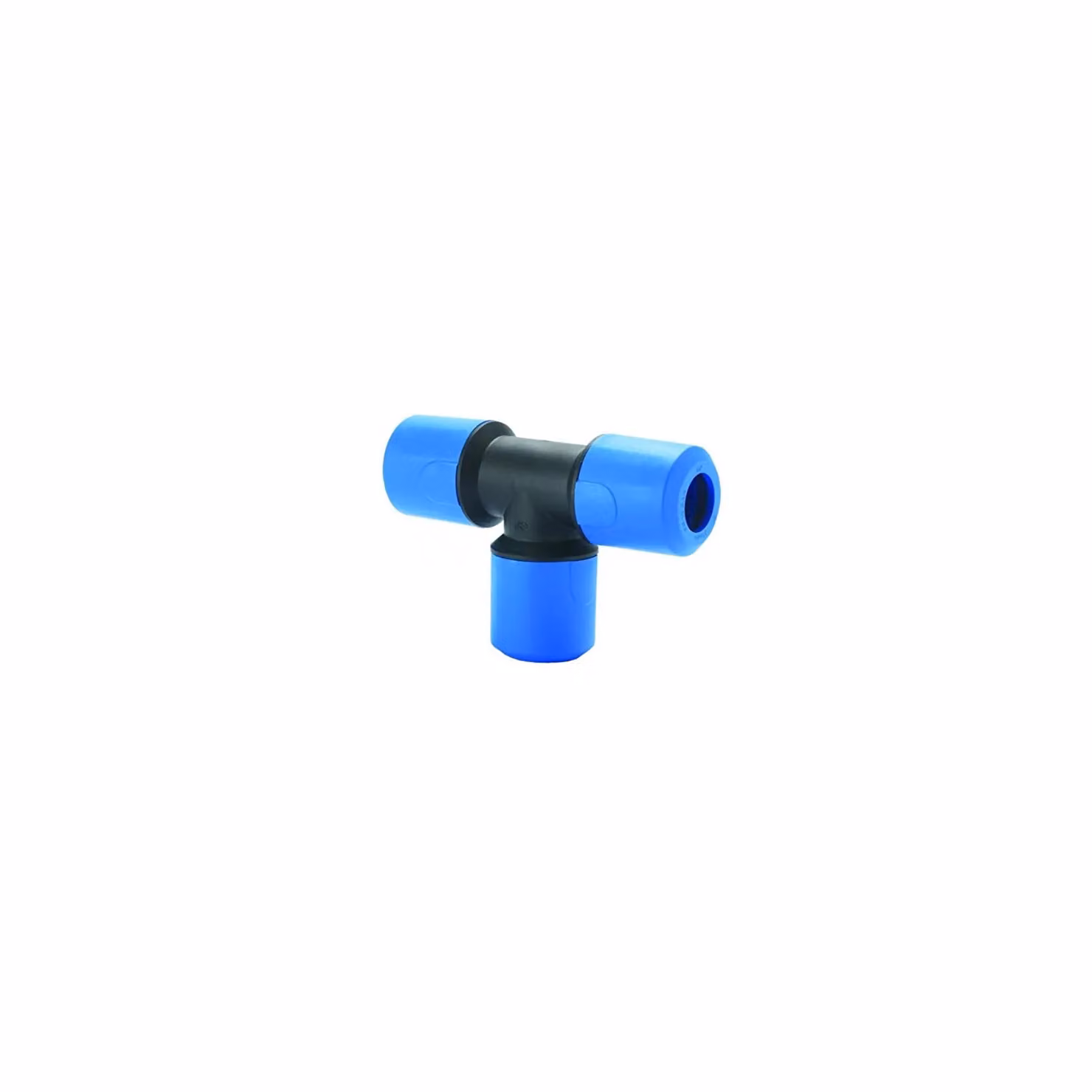 John Guest Blue MDPE Equal Tee 20mm UG201B – 2