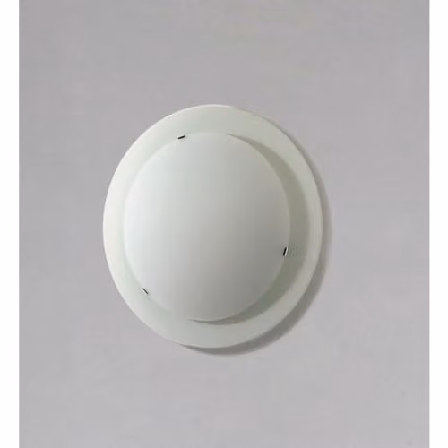 Netlighting Ruby Small Round Flush Fitting Ceiling Light in Grey and Silver – 2