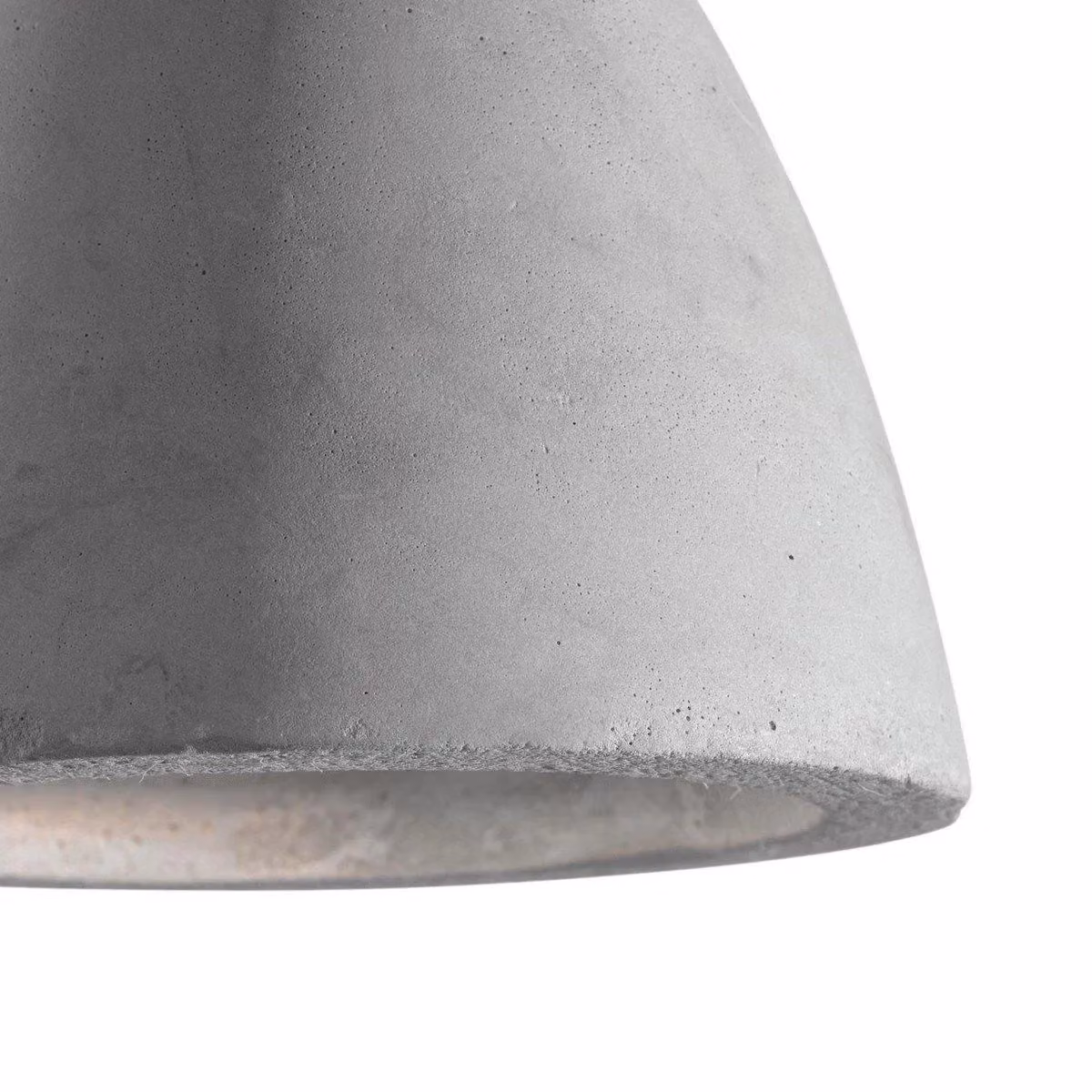 Netlighting Oil Industrial Grey Concrete Single Light Ceiling Pendant Lamp with E27 Socket – 3