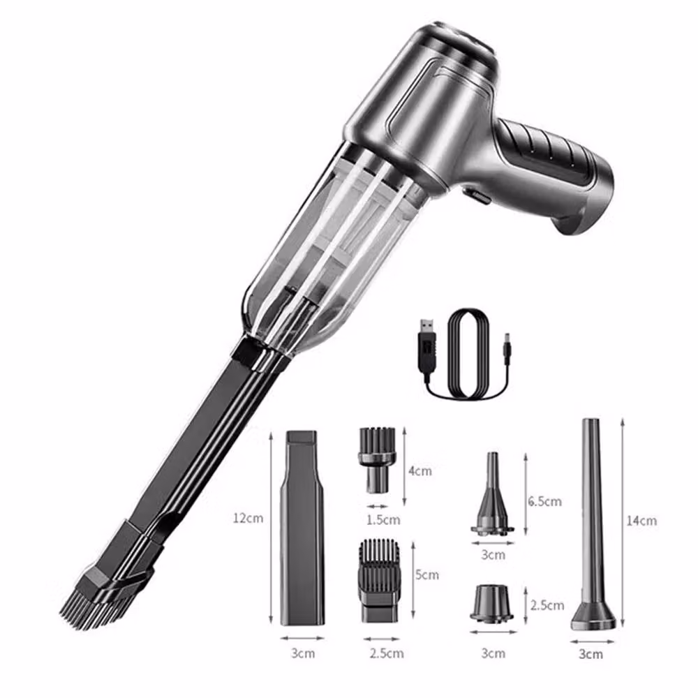 Nordara Cordless Wet and Dry Handheld Car Vacuum Cleaner in Grey – 2