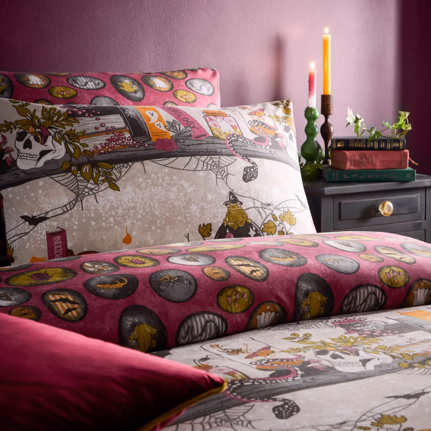 Riva Home Multicolour Reversible Graphic Duvet Cover, W/H: 200 x 200 cm – 2