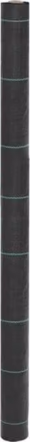 Berkfield Home Black Weed Membrane, W: 1.5 m, L: 25 m – 1