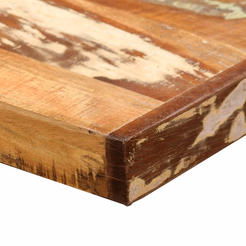 Berkfield Home Rectangular Dining Table in Brown Solid Reclaimed Wood, Width: 180 cm – 2