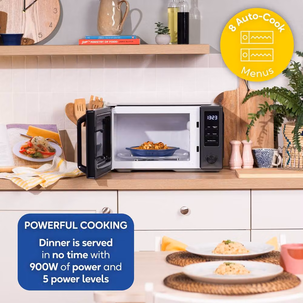 Russell Hobbs RHM2372 Digital Solo Microwave, 23L, 800W, Dark Grey – 3