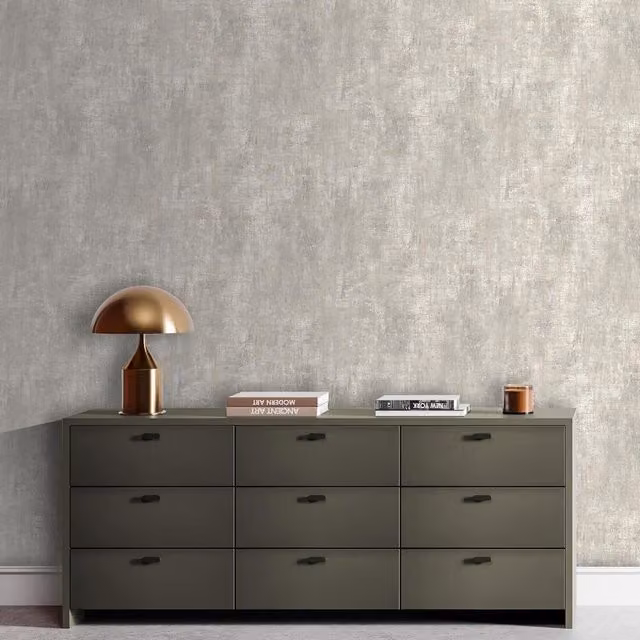 Muriva Abstract Modern Washable Wallpaper in Blue and Gold